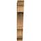 Ekena Millwork Balboa Traditional Rough Sawn Bracket, Western Red Cedar, 6"W x 34"D x 40"H BKT06X34X40BOA01RWR - alternate 4